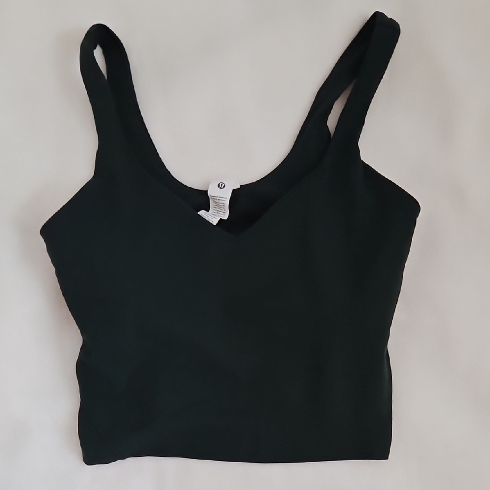Lululemon Align Dark Green Tank Top